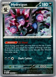 Hydreigon 140/193 - Paldea Evolved Reverse Holo - Picture 1 of 2