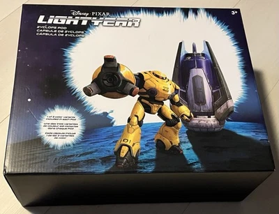BRAND NEW  IN BOX DISNEY PARKS PIXAR LIGHTYEAR ZYCLOPS POD ACTION FIGURE 1 OF 3 - Image 1 of 4