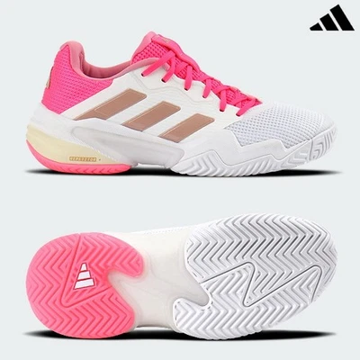 adidas Barricade 13 Women's Tennis Shoes Sports Training All Court NWT JP9842 - Image 1 of 4