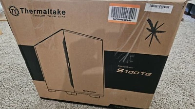Thermaltake S100 TG Mini Tower Case!! UNTESTED!! Please Read Description!! - Image 1 of 4