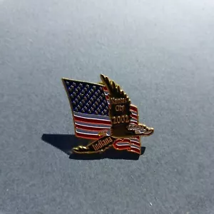 2002 Kansas City Indiana IN FOE Eagles Hat Jacket Lapel Pin  - Picture 1 of 2