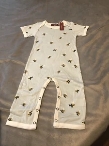 Milkbarn Baby Organic Cotton With Bumble Bees (3-6 months) - Picture 1 of 2