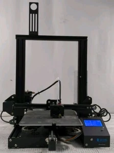 Creality Ender 3 3D Printer + 1 True White Filament | Used | Working - Picture 1 of 17
