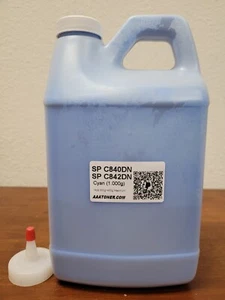 (1.000g) Cyan Toner Mine für Ricoh SP C840, SP C840DN, SP C842DN (SP C840A) - Bild 1 von 3