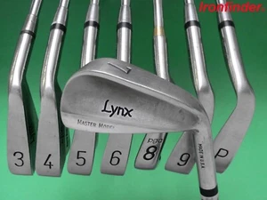 Vintage Lynx Master Model Set 3-PW TT Dynalite Stiff Shafts Mens Right Hand - Picture 1 of 12