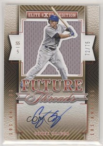 2015 Panini Elite Extra Edition /75 Corey Seager #36 Auto