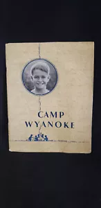 1936 Camp Wyanoke Booklet Lake Winnipesaukee Wolfeboro N.H. - Picture 1 of 6