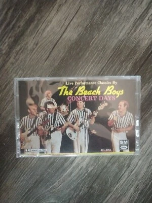  THE BEACH BOYS CONCERT DAYS LIVE PERFORMANCE CLASSICS  CASSETTE  NEW SEALED - Image 1 of 2
