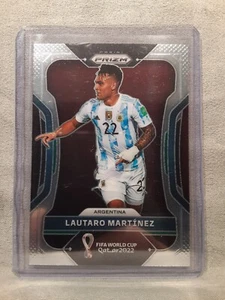 2022 Panini Prizm Qatar World Cup Lautaro Martinez #5 Base Argentina - Picture 1 of 2
