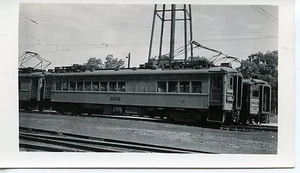 6E619 RP 1940s? CSS&SB CHICAGO SOUTH SHORE SOUTH BEND RAILROAD CAR #2 - Picture 1 of 1