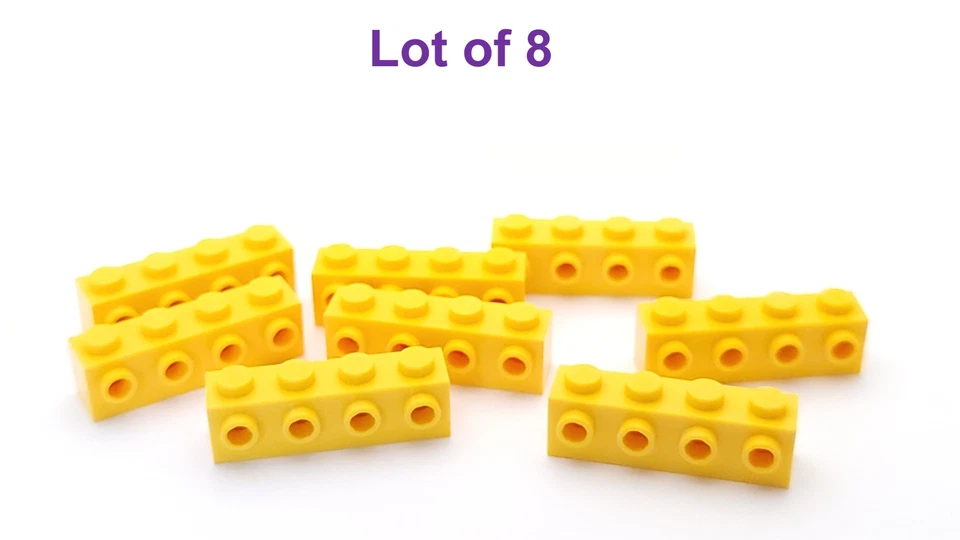 Lego 1x4 Brick Studs on One Side You Choose the Color - Image 1 of 1