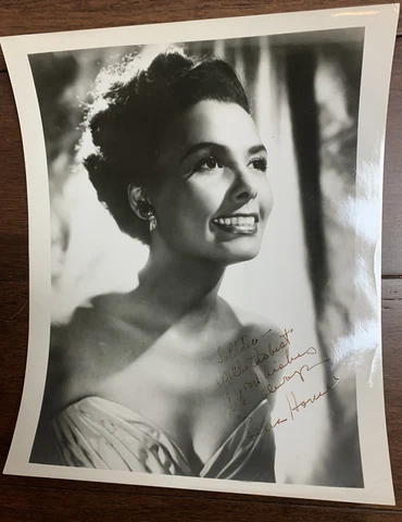 Lena Horne Jazz Singer Actress Signed Autograph Studio Picture Photo Cover