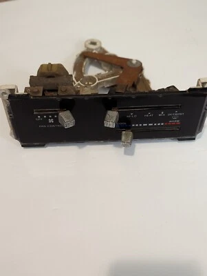 1983-1988 Ford Bronco Dash Climate Control Heater Fan Controls OEM - Image 1 of 4