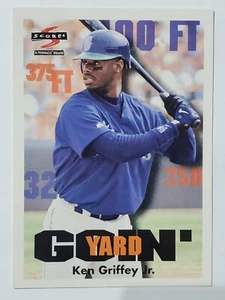 1997 Score #499 Ken Griffey Jr. GY ~ Seattle Mariners GOIN' YARD - Picture 1 of 2