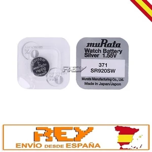 Pila Boton MURATA 371 (sr920sw) Tipo Botón Blister Entrega 24/48h b143 vr - Imagen 1 de 6
