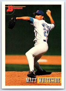 1993 Bowman Matt Whiteside Rookie Texas Rangers #283 - Picture 1 of 2