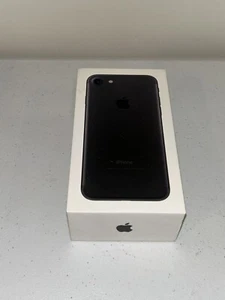 Apple iPhone 7 32GB BLACK - EMPTY BOX ONLY - Picture 1 of 7