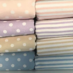 Flannelette Brushed Cotton Sheets Pillowcases Duvet Covers Plain/Patterned - Picture 1 of 22