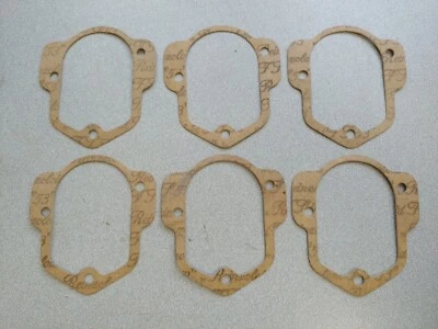 NOS SET OF 6 ORIGINAL GENUINE PORSCHE 911  SOLEX 40PI-1 CARBURETOR GASKETS NLA - Image 1 of 4