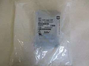 NEW HARTING HAN32A-AGG-QB CONNECTOR BASE LEVEL PANEL MOUNT Q9200320301 - Picture 1 of 2