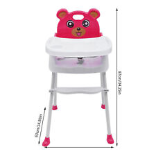 Non-Slip Baby Highchair Infant High Feeding Seat Toddler Table Chair Adjustable