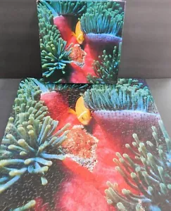 Puzzle Springbok The Living Sea 500 pz COMPLETO pesce marchio di fabbrica oceano PZL2429 - Foto 1 di 15