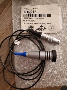 3B U10015 Ultrasonic Probe Transducer for GAMPT-Scan  FlowDop 1MH 1 Megahertz - Picture 1 of 3