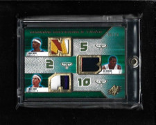 Johnson Josh Smith & Bibby SPx WINNING MATERIALS TRIOS Triple PATCH #5/15 1/1?