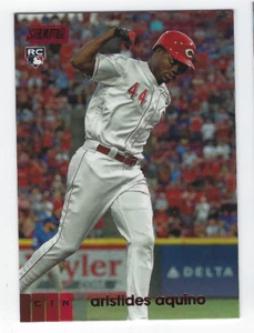 ARISTIDES AQUINO 2020 TOPPS STADIUM CLUB BASEBALL ROOKIE RED FOIL - SP - Picture 1 of 1