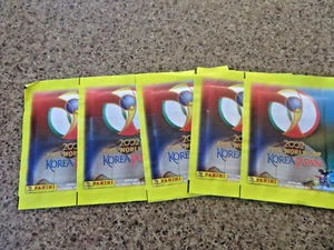 Lot of 5 - Sealed Packs Panini World Cup Japan Korea 2002 - Picture 1 of 4
