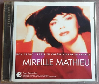 Mireille Mathieu-L'Essentiel CD 2003 France Edith Piaf, Joe Dassin, Zaz MINT - Image 1 of 3