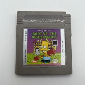 Los Simpson: Bart vs. The Juggernauts (Nintendo Game Boy, 1992) - Imagen 1 de 2