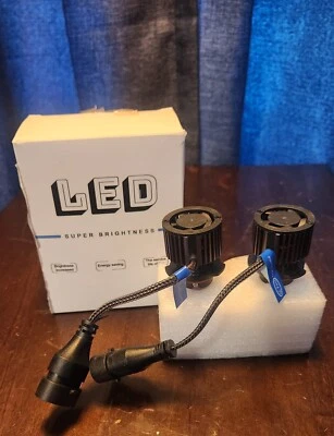 - LED Bulbs 9005 HB3 H10 – Fan-Cooled – Fits Toyota Honda Ford Chevy - Image 1 of 4