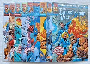 Die fantastischen Vier - die Rückkehr der Helden 1 - 10 komplett, Panini 2000 - Bild 1 von 2