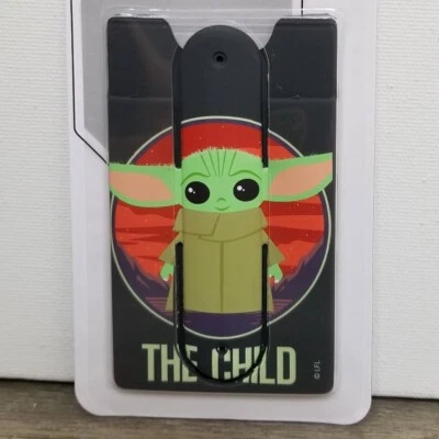 NIB Disney Star Wars Baby Yoda The Mandalorian The Child Phone Wallet 3 in 1 - Image 1 of 4