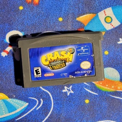 Crash Bandicoot 2 N-Tranced Nintendo Game Boy Advance Authentic Saves - Image 1 of 2