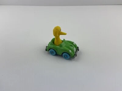Coche de juguete de metal fundido a presión verde calle sésamo Big Bird 1983 de colección Playskool  Foto 1 de 4