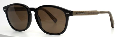 ERMENEGILDO ZEGNA EZ0005 01M Black Mens Polarized Sunglasses 52-18-145 B:43 - Image 1 of 4