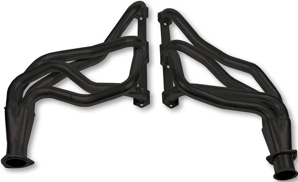 FLOWTECH LONG TUBE HEADERS,BLACK,V8 4WD,1.625" TUBES,2.5" COLLECTOR,67-74 BLAZER - Image 1 of 1