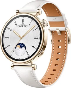 HUAWEI Watch GT 4 Smartwatch, 41mm White Leather, Fitness Tracker, GPS - Picture 1 of 8