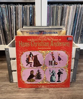 Walt Disney The Stories Of Hans Christian Anderson 12" Vinyl Record LP 1968 Mono - Image 1 of 4
