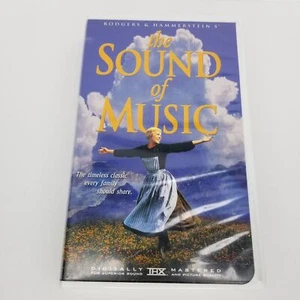 The Sound of Music VHS Digitally Mastered Rodgers Hammerstein Hard Case - Picture 1 of 6
