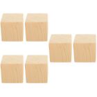  6 Pcs Heavy Duty Furniture Risers Wooden for Couch Household