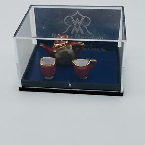 Reutter Porzellan Dollhouse Miniatures Germany Tea Set