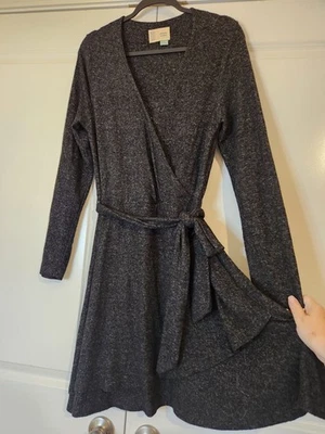 Vestido Anthropologie Saturday Sunday Nube Polar Imitación Envolvente Cinturones Talla Mediana  Foto 1 de 4