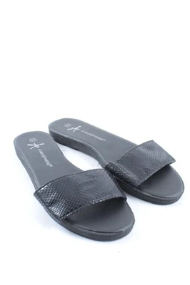 ATMOSPHERE Sandalias cómodas Mujeres Sandalias Talla EU 39 negro look casual - Imagen 1 de 4