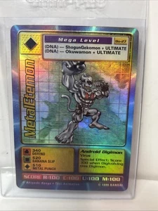 MetalEtemon Holo 1st Edition - Bo-27 - 1999 Digimon TCG Bandai - LP - Picture 1 of 2