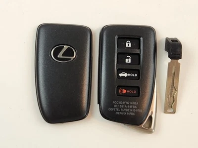 ORIGINAL LEXUS SHELL FOR SMART KEY FOB NO ELECTRONICS CASE ONLY 4-BUTTON DENSO - Image 1 of 4