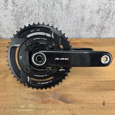 Rotor Gravel NGeco Aldhu Carbon 170mm 46/30t Power Meter Crankset 30mm Spindle - Image 1 of 4