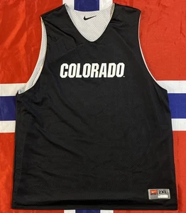 Nike Team Colorado Buffaloes Basketball Herren 2XL wendbares Trainingstrikot NCAA - Bild 1 von 12